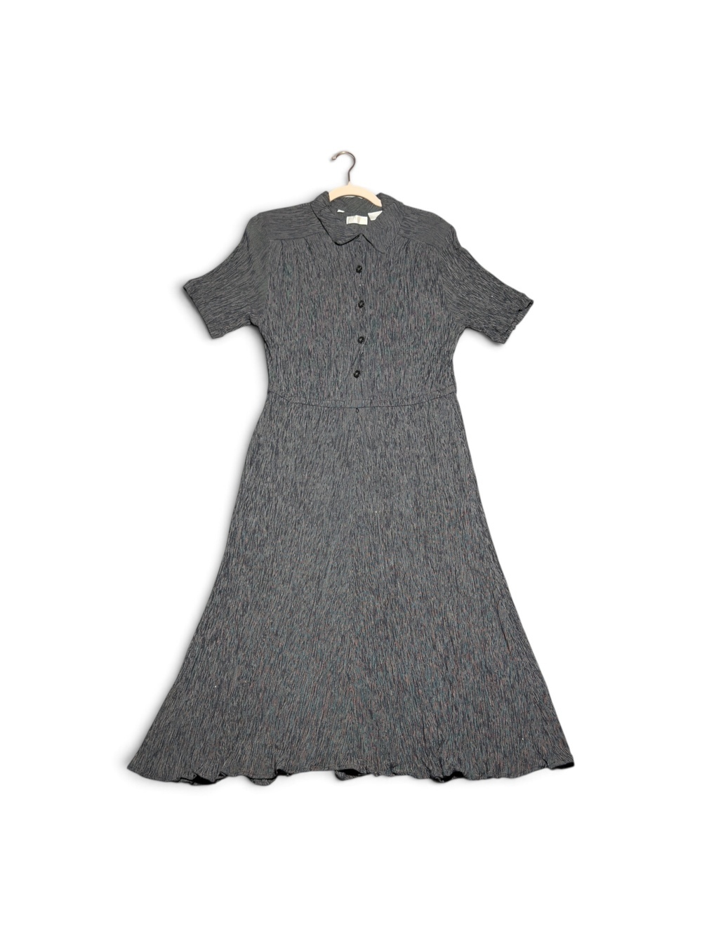 Vintage Elisabeth by Liz Claiborne Striped Rayon Blend Dress Size 18